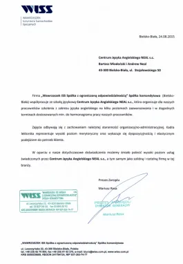 Wawrzaszek ISS Sp. z o.o. Spółka komandytowa